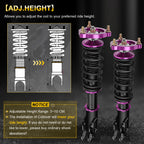 Coilovers for Honda Civic (2006–2011) Adjustable Height Shocks Struts Springs