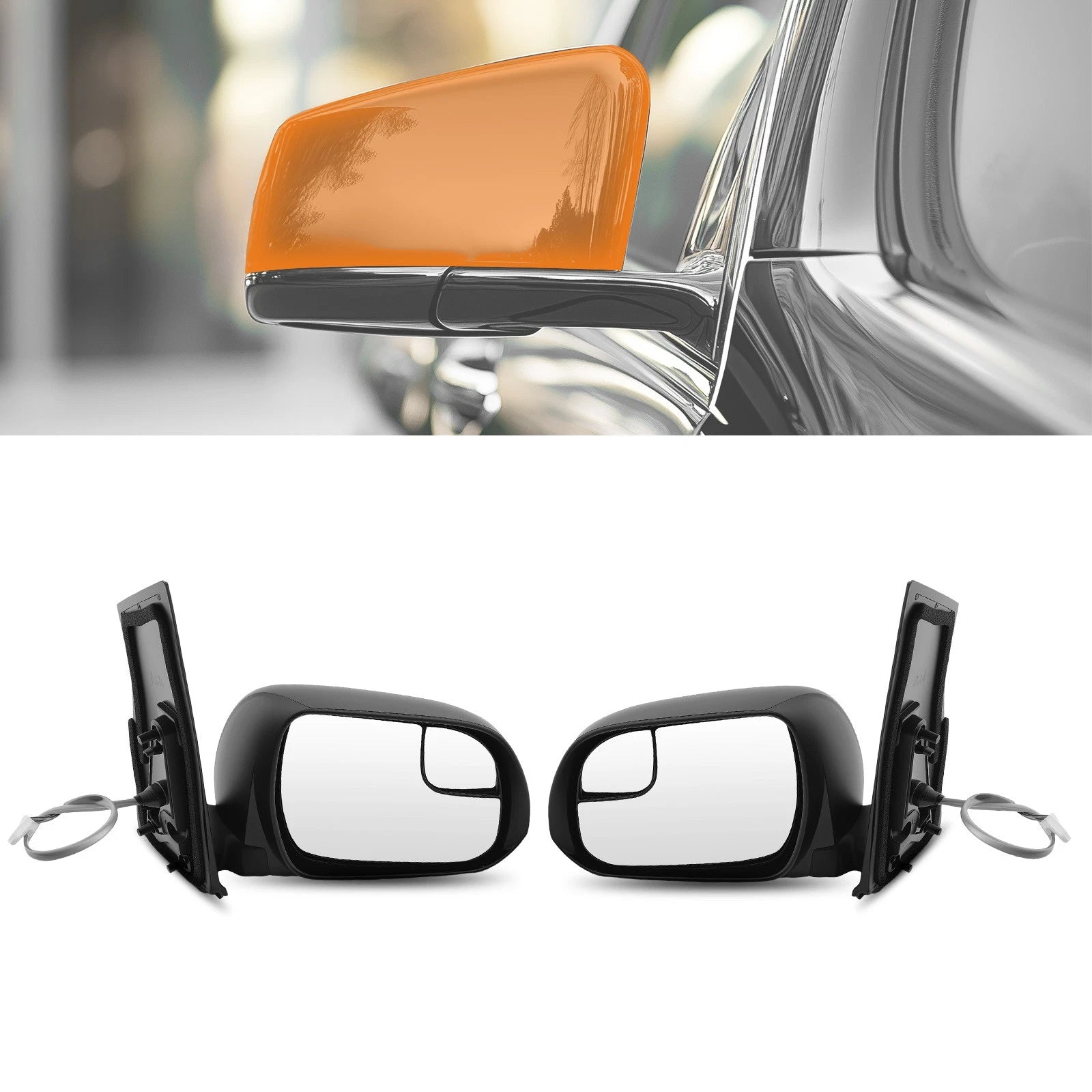 Heated Power Adjust Left Right Mirror for Toyota Sienna (2015–2020)