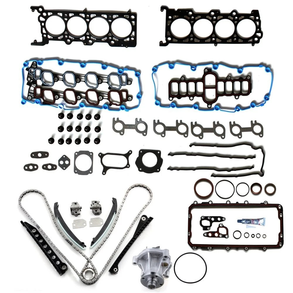 Timing Chain Kit, Full Gasket Set, Water Pump for Ford F-250 (1999)