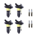 Set of 4 Ignition Coils & Spark Plugs for Colorado i-280 (2004–2012)