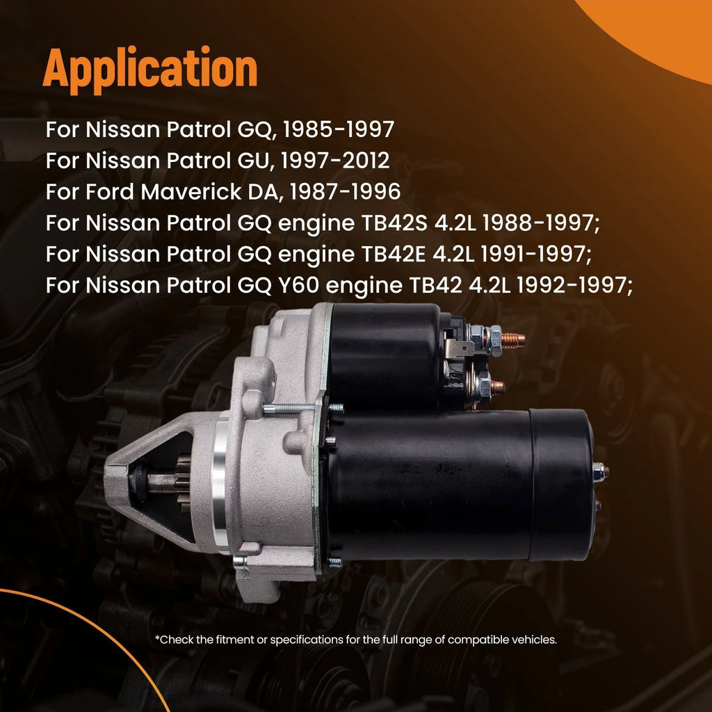 Starter Motor for BMW R100 Motorcycle (1977-1984)