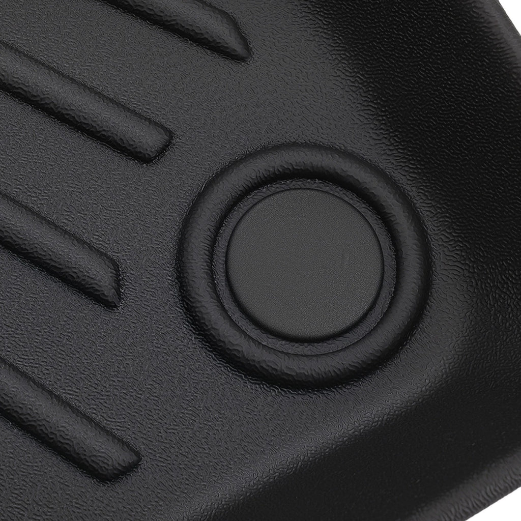 All Weather TPE Floor Mats for Volvo XC60 (2018–2025) Black Waterproof