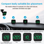 HUD Head Up Display GPS Speedometer for Universal Vehicles (2010–2023)