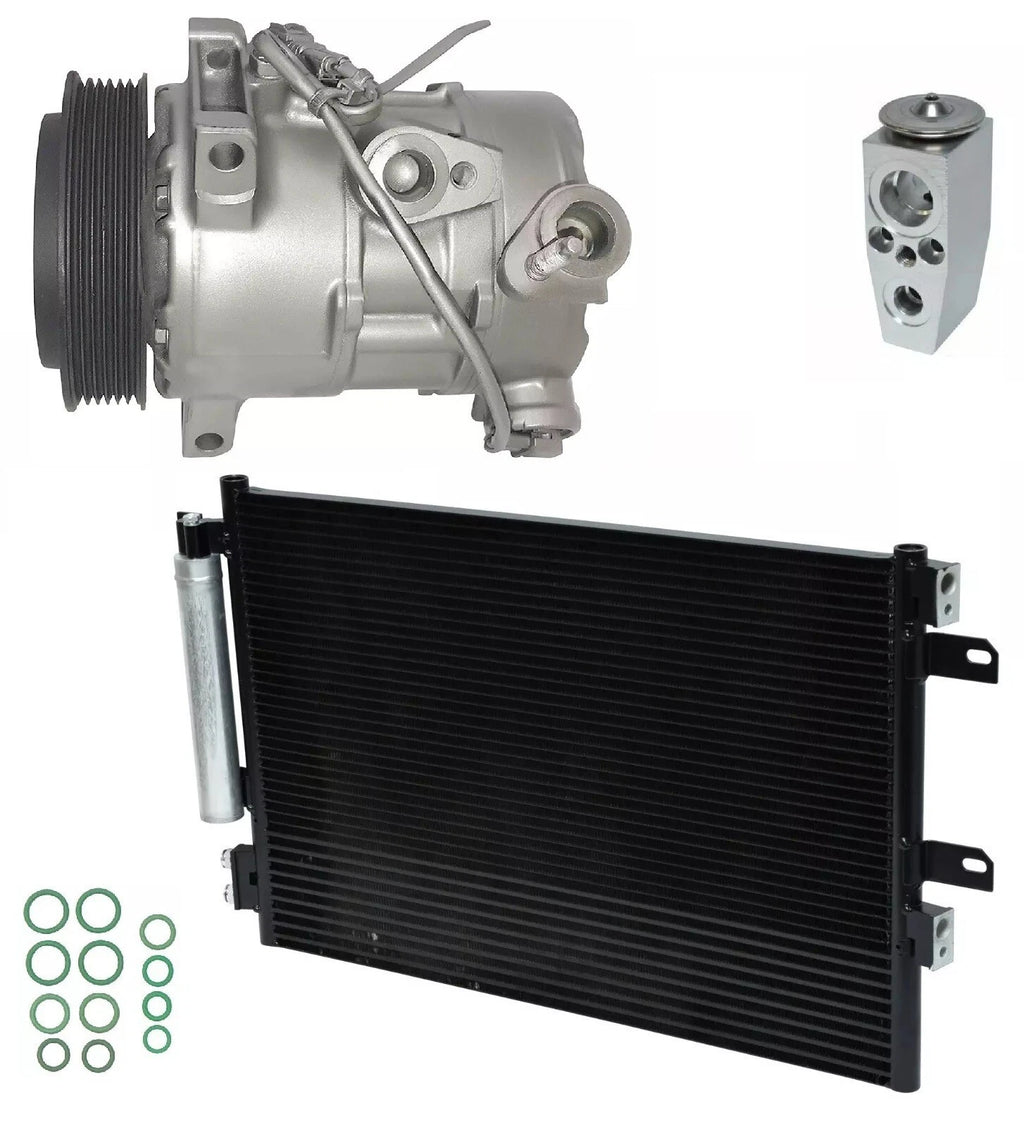 AC Compressor Kit With Condenser for Jeep Patriot 2.0L (2010-2017)