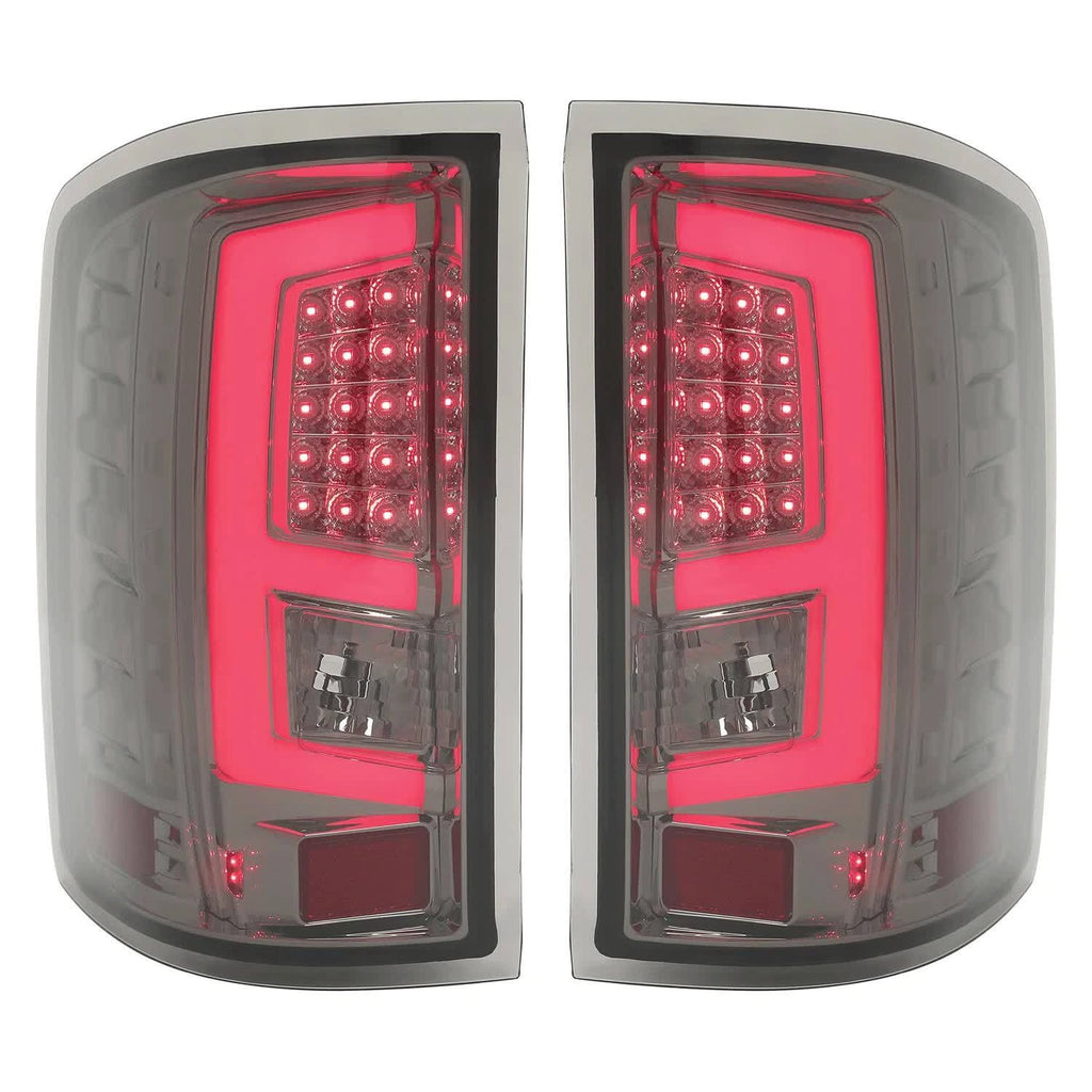 LED Tail Light Tube Bar for GMC Sierra 1500 2500HD 3500HD (2014-2018)