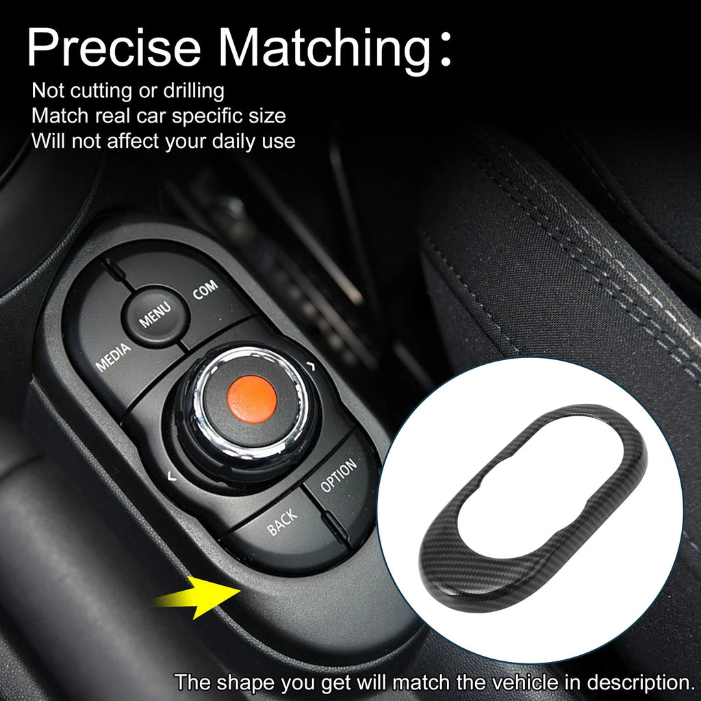 Gear Shift Knob Cover Sticker for BMW Mini Hatch Hardtop (2002–2023)