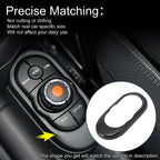 Gear Shift Knob Cover Sticker for BMW Mini Hatch Hardtop (2002–2023)