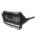 Gloss Black Front Center Mesh Grille for Ford Explorer (2020-2022)