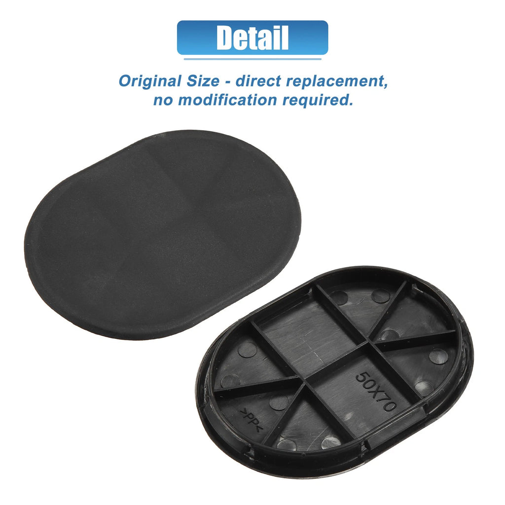 Truck Bed Body Plug for Dodge Ram (55359234AC, 55359234AB) Black Plastic