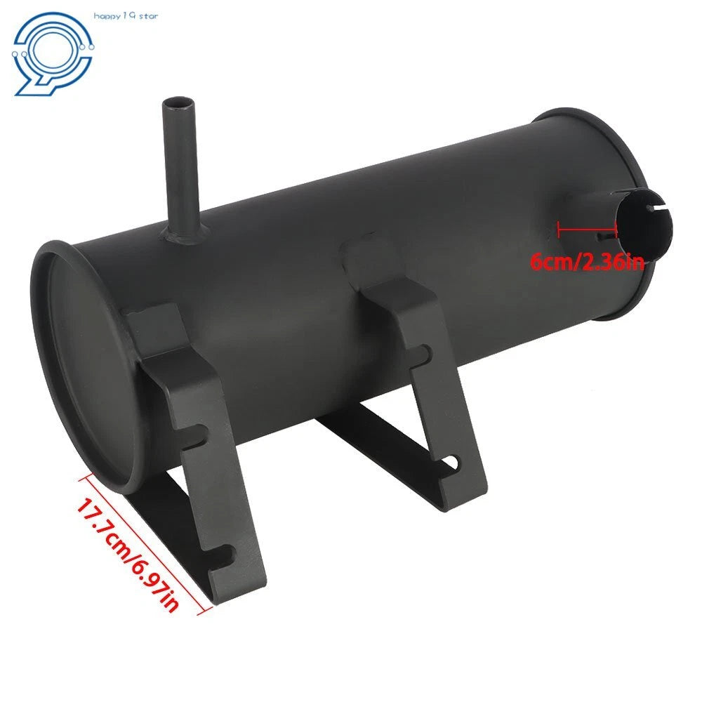 Exhaust Muffler for 2-Cycle Golf Carts (1967-1981)