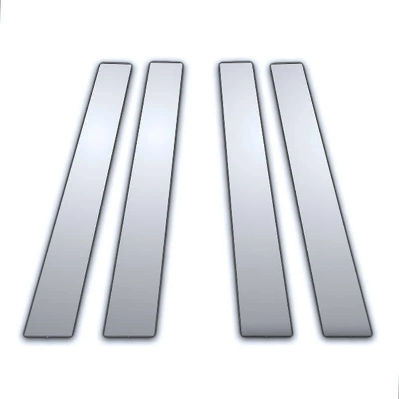 4Pc Chrome Pillar Post Covers for Ford Focus (2008–2011)