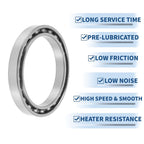 Deep Groove Ball Bearing 55x72x9mm for Scooter Skateboard (6811)