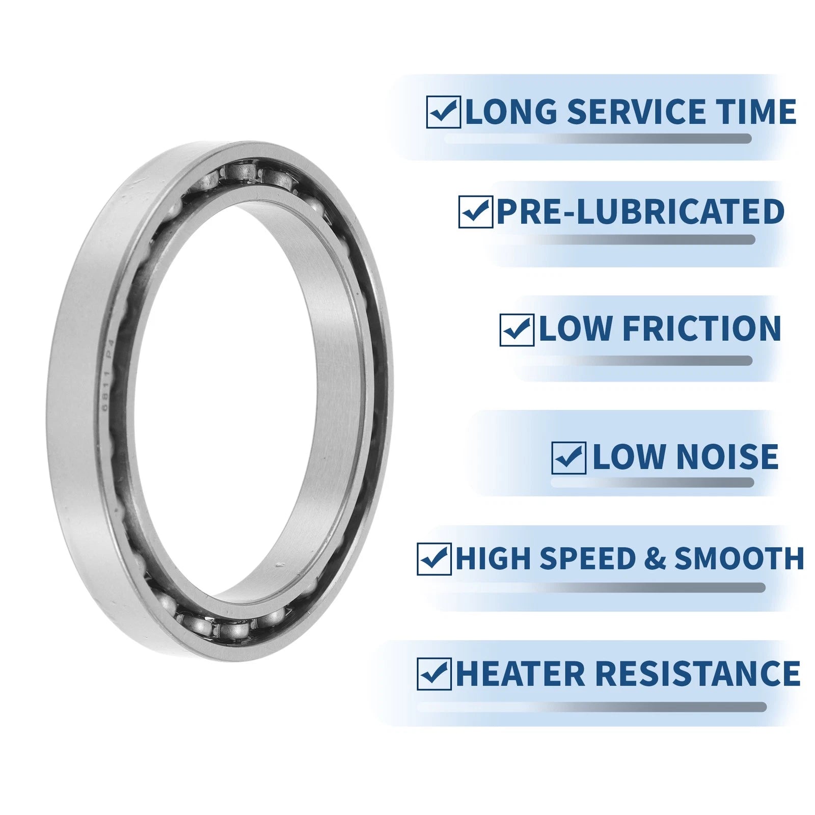 Deep Groove Ball Bearing 55x72x9mm for Scooter Skateboard (6811)
