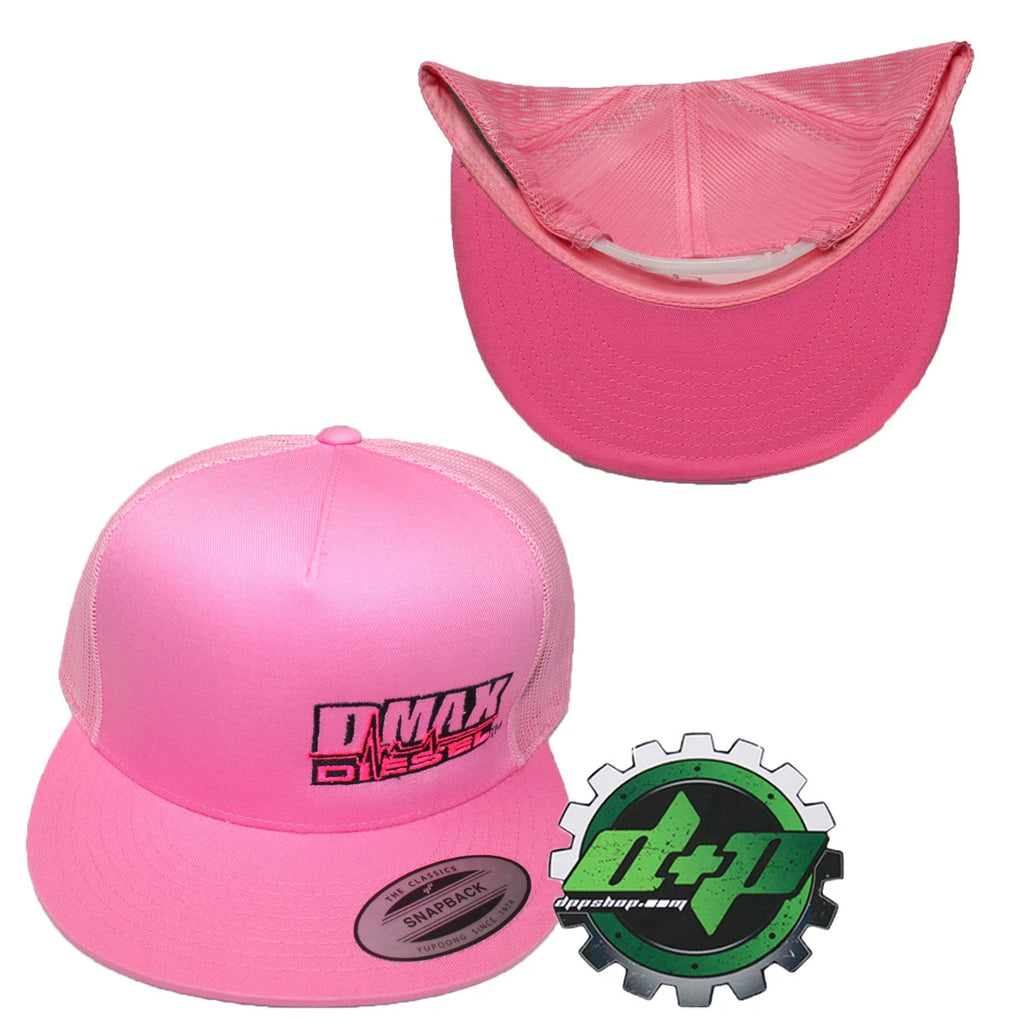 DMAX Diesel Trucker Cap for Duramax (2011–2023) - Pink Mesh Hat