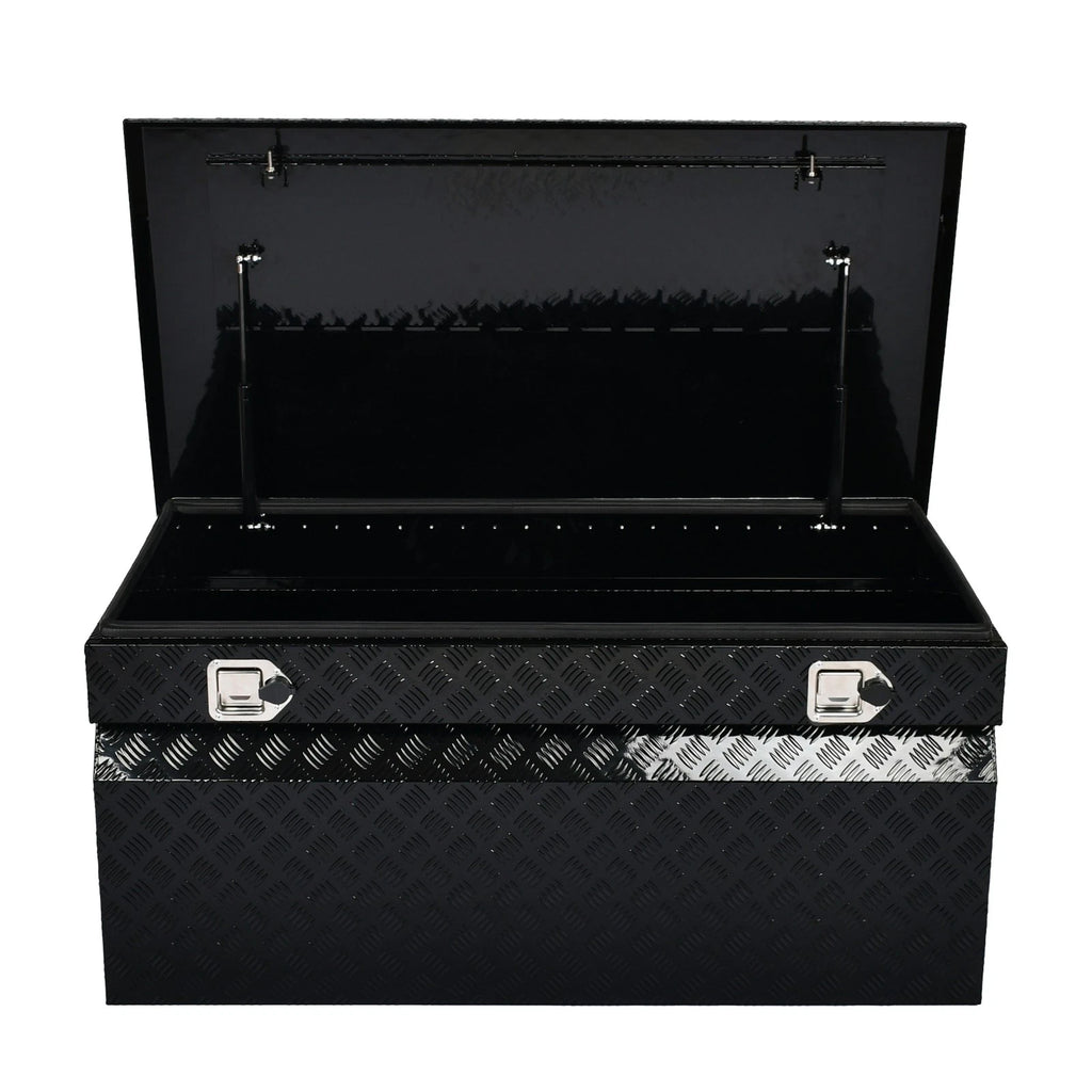 48" Black Aluminum Tool Box for Pickup Truck (Fits )
