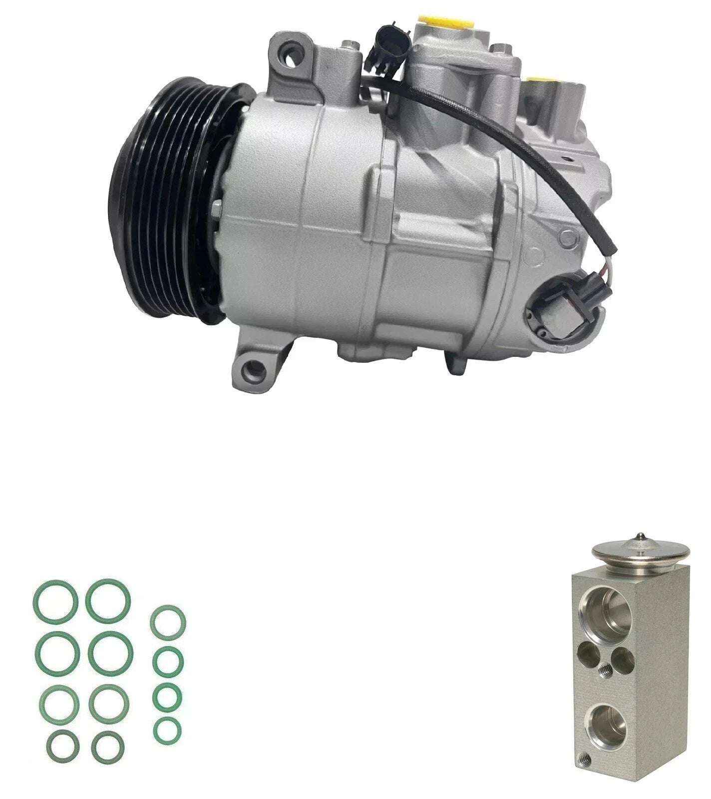 AC Compressor Kit Replacement for Mercedes ML63 AMG 5.5L V8 (2015–2015)