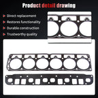 Head Gasket Set for Jeep Wrangler Grand Cherokee 4.0L (1996–1998)