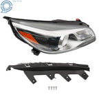 HID Headlight Right for Chevrolet Malibu (2013–2016) Black