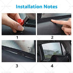 Magnetic Mesh Sun Shade for GWM UTE Cannon (2021–2024)