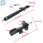 Set of 4 Shock Absorbers for Lincoln MKS (2013–2016)