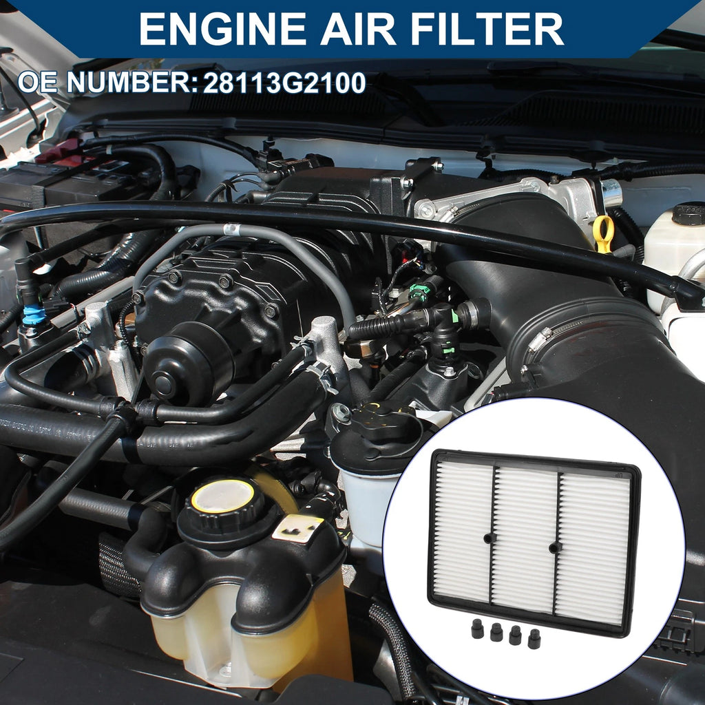 Car Engine Air Filter No. 28113G2100 for Kia Niro 1.6L L4 (2019–2022)