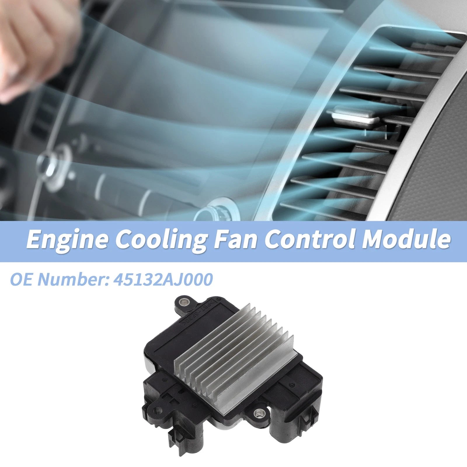 Engine Cooling Fan Control Module No.45132AJ000 for Subaru Tribeca (2010–2014)