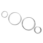 Speedometer Gauge Dial Rings Bezel Trim for BMW 5 7 Series E39 E38 M5 X5 E53 (1995–2003)