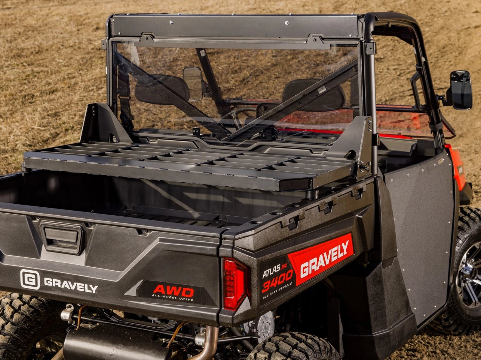 SuperATV Headache Cargo Rack for Gravely Atlas JSV (2023–2023)