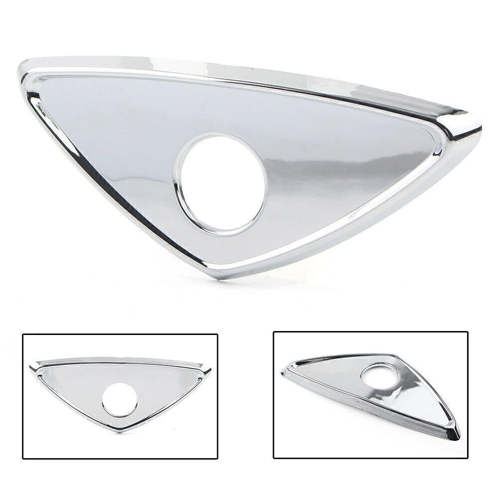 Chrome Fairing Trunk Lock Key Accent Trim for Honda Goldwing GL1800 (2001–2013)