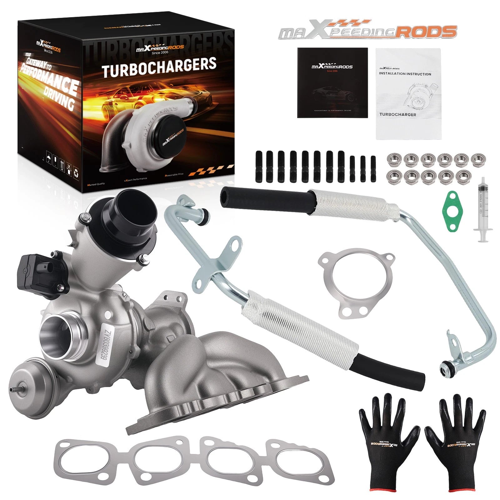 Turbo Kit for Mercedes Benz B250 A250 CLA250 2.0L (2013–2019) w/ Lines