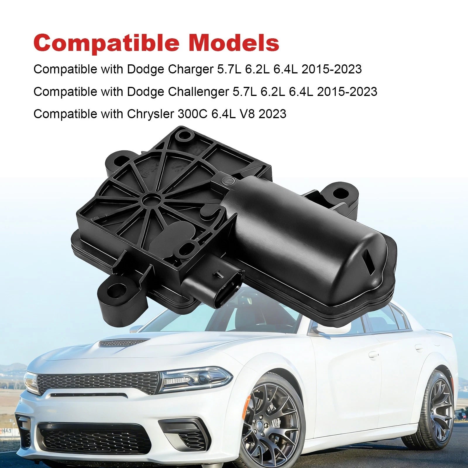 Active Exhaust Valve Actuator for Dodge Charger (2015-2023)