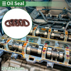 Set of 5 Oil Seal Rotary Shaft Seal FKM Rubber 27x43x8mm