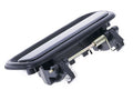 Rear Left Outer Door Handle Gloss Black Lever for Toyota Hilux (1988–1997)