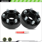 2X 2" Hub Centric Wheel Spacers 6x120 14x1.5 for Chevrolet Colorado GMC Canyon (2015–2023)