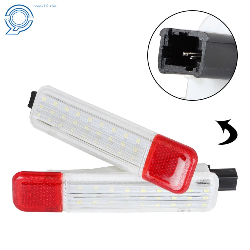 2X LED Door Courtesy Light for Chevy Silverado Suburban Tahoe Sierra Yukon (2007–2019)