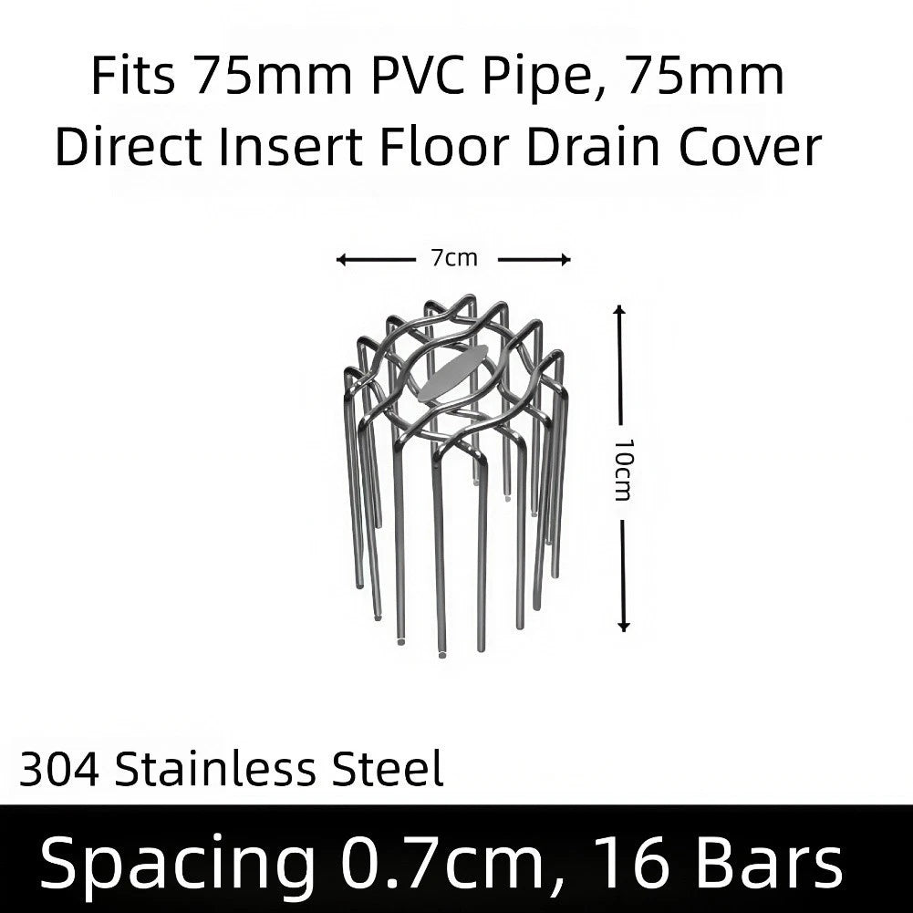 Large Displacement Drain Cover for Outdoor Drainage