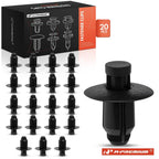 20Pcs 7mm Nylon Cowl & Bumper Retainer Clips for Hyundai Kia 