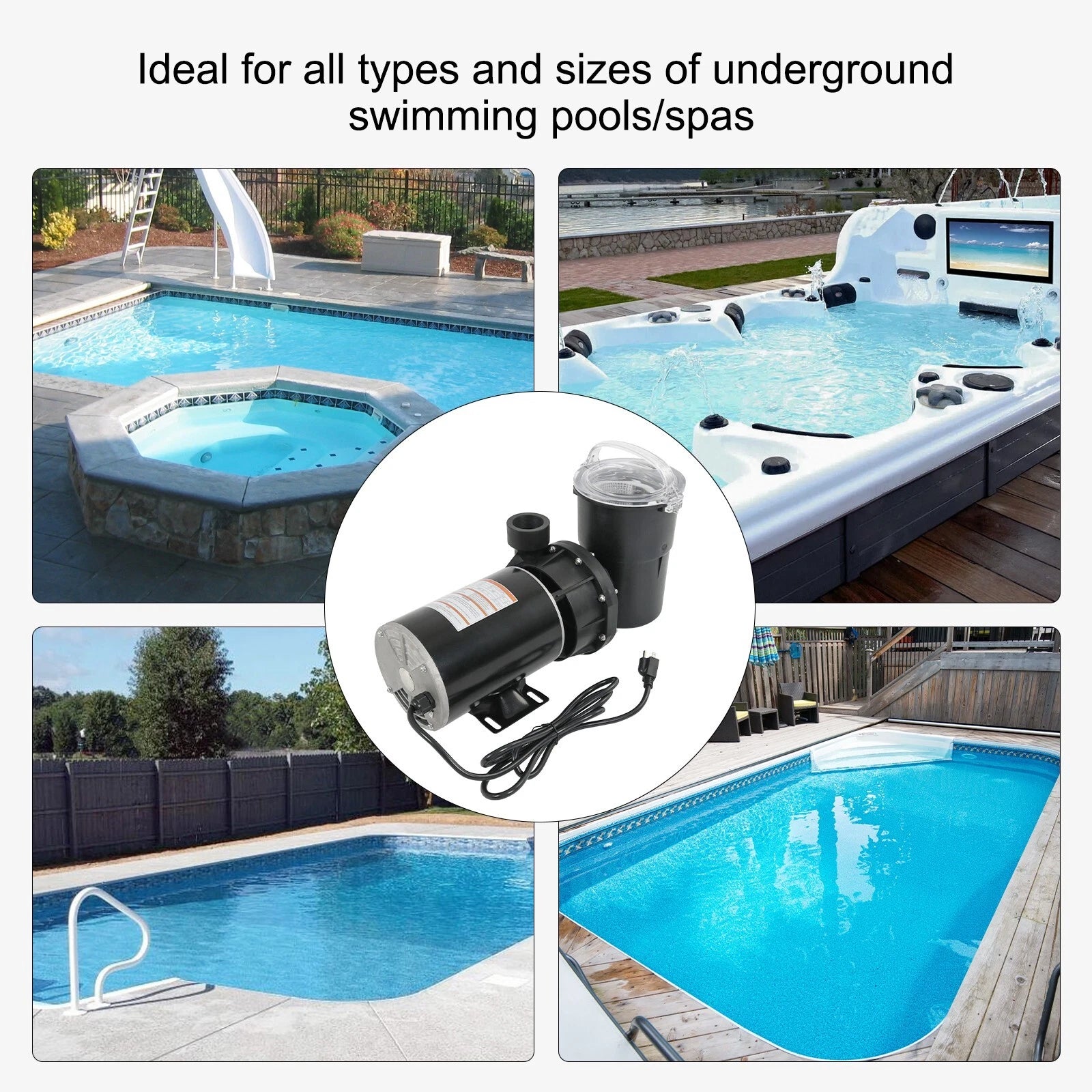 Swimming Pool Pump for Hayward (W3SP1580X15)