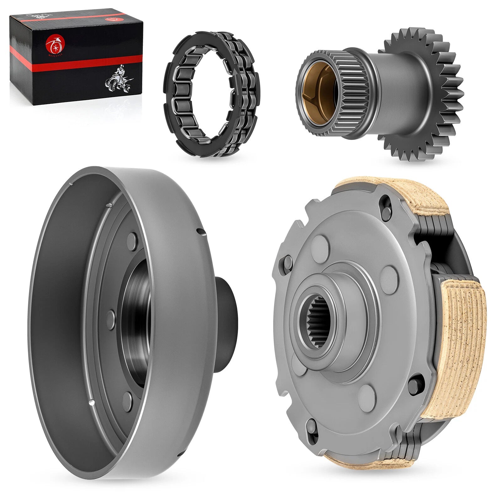 Wet Clutch Drum Housing Bearing Drive Gear for Honda Rancher 420 (2007–2023)