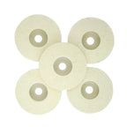 4 Inch Wool Polishing Wheel for Angle Grinder (Rotary Tool)