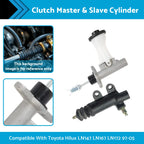 Clutch Master Slave Cylinder Kit for Toyota Hilux LN147R (1997–2005)