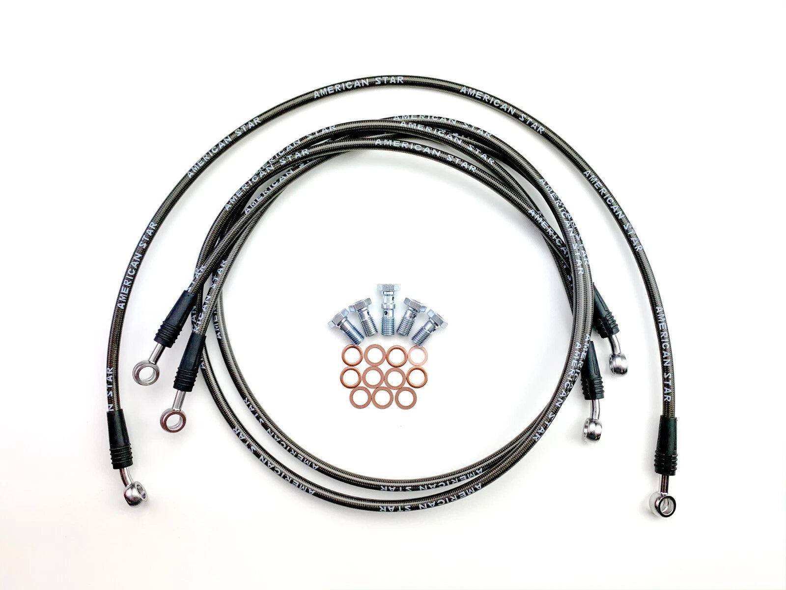 Brake Line Set for Yamaha Banshee 350 (1988–1995) DOT Approved