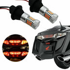 2X Red/Amber LED Bulbs for Kawasaki Concours 14 (2008–Present)