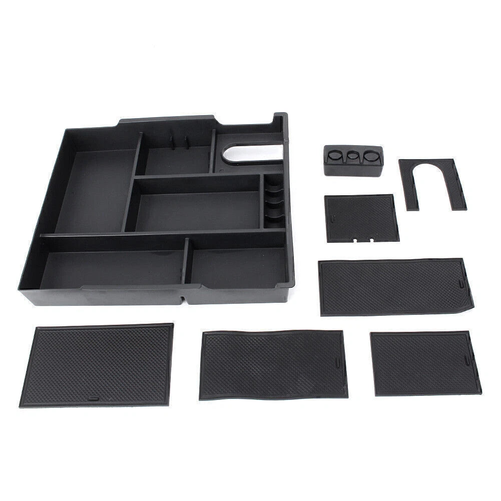 Center Console Armrest Storage Box Tray for Toyota Tundra (2014–2018)