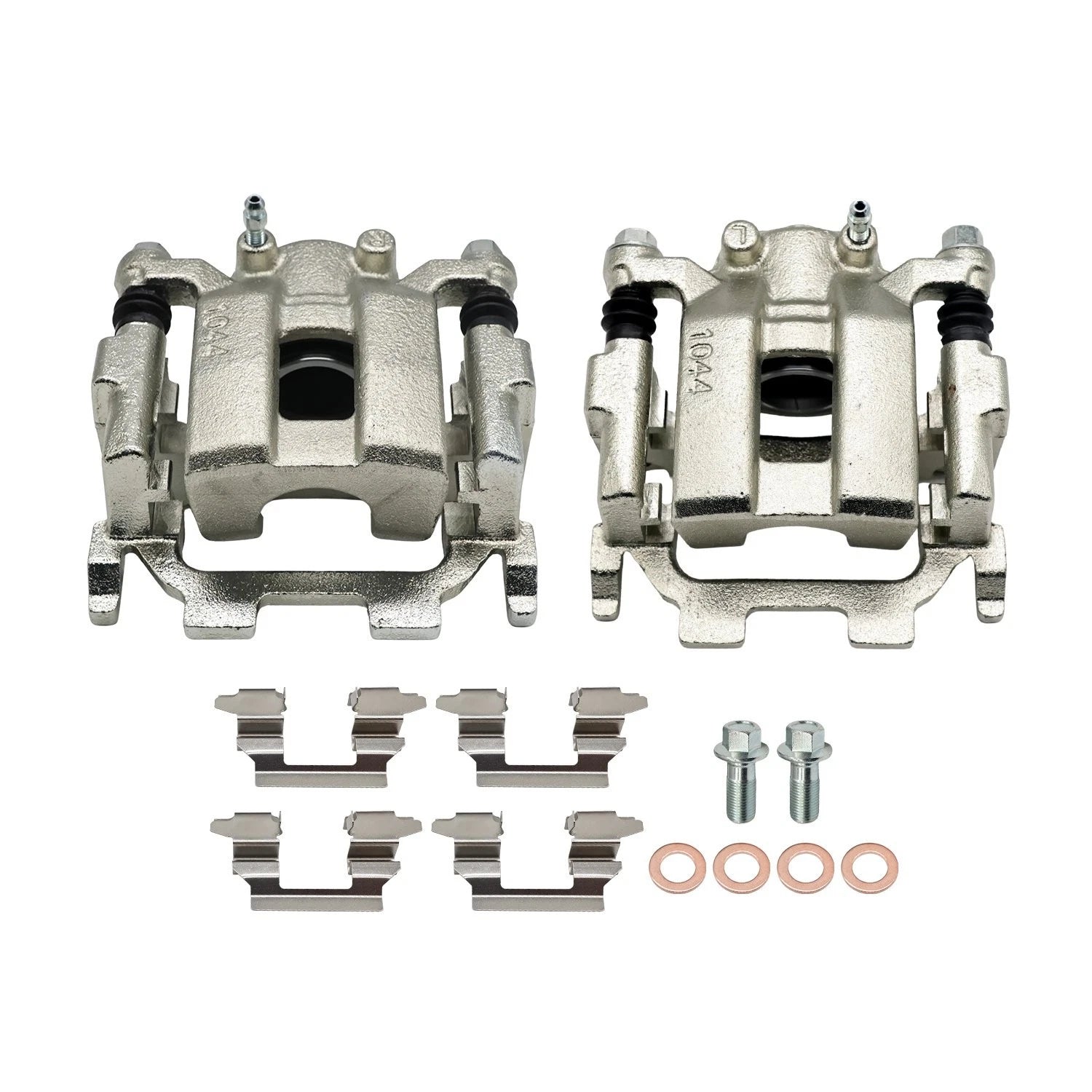 2X Rear Brake Calipers w/Bracket for Nissan Murano Infiniti G37 JX35 Q50 QX60 (2011–2021)