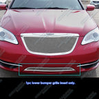 Stainless Chrome Mesh Grille Insert for Chrysler 200 (2011–2014)