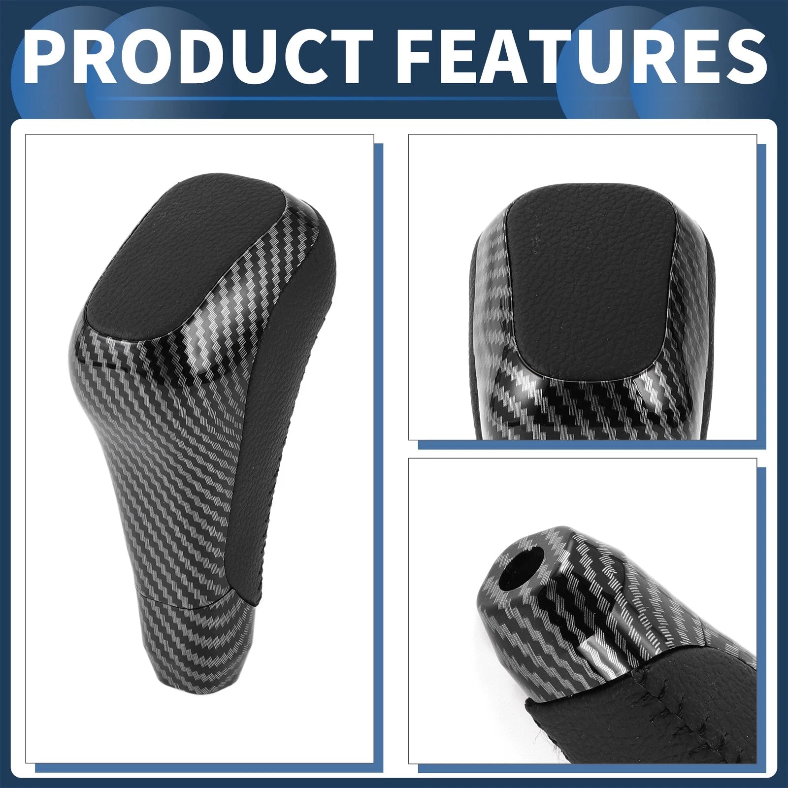 Automatic Gear Shift Knob for Toyota 4Runner (2012–2021) Plastic Faux Leather