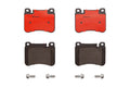 Set of 4 Front Brake Pads for Mercedes Benz R171 W203 W209 C230 C320 (Brembo P50073N)