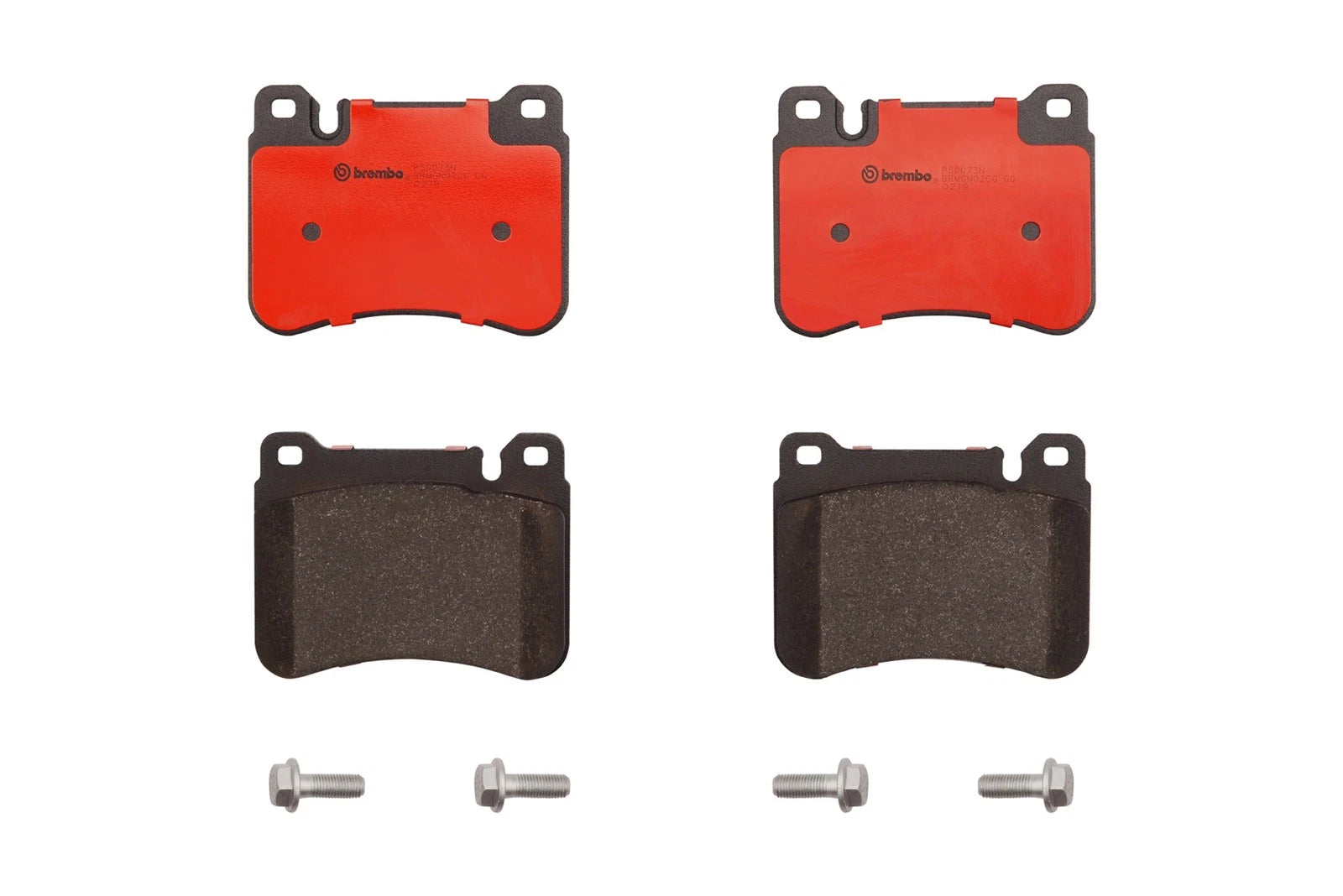 Set of 4 Front Brake Pads for Mercedes Benz R171 W203 W209 C230 C320 (Brembo P50073N)