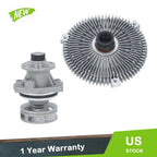 Engine Cooling Fan Clutch + Water Pump for BMW E34 E36 E39 E46 E53 M3 325i 325Ci